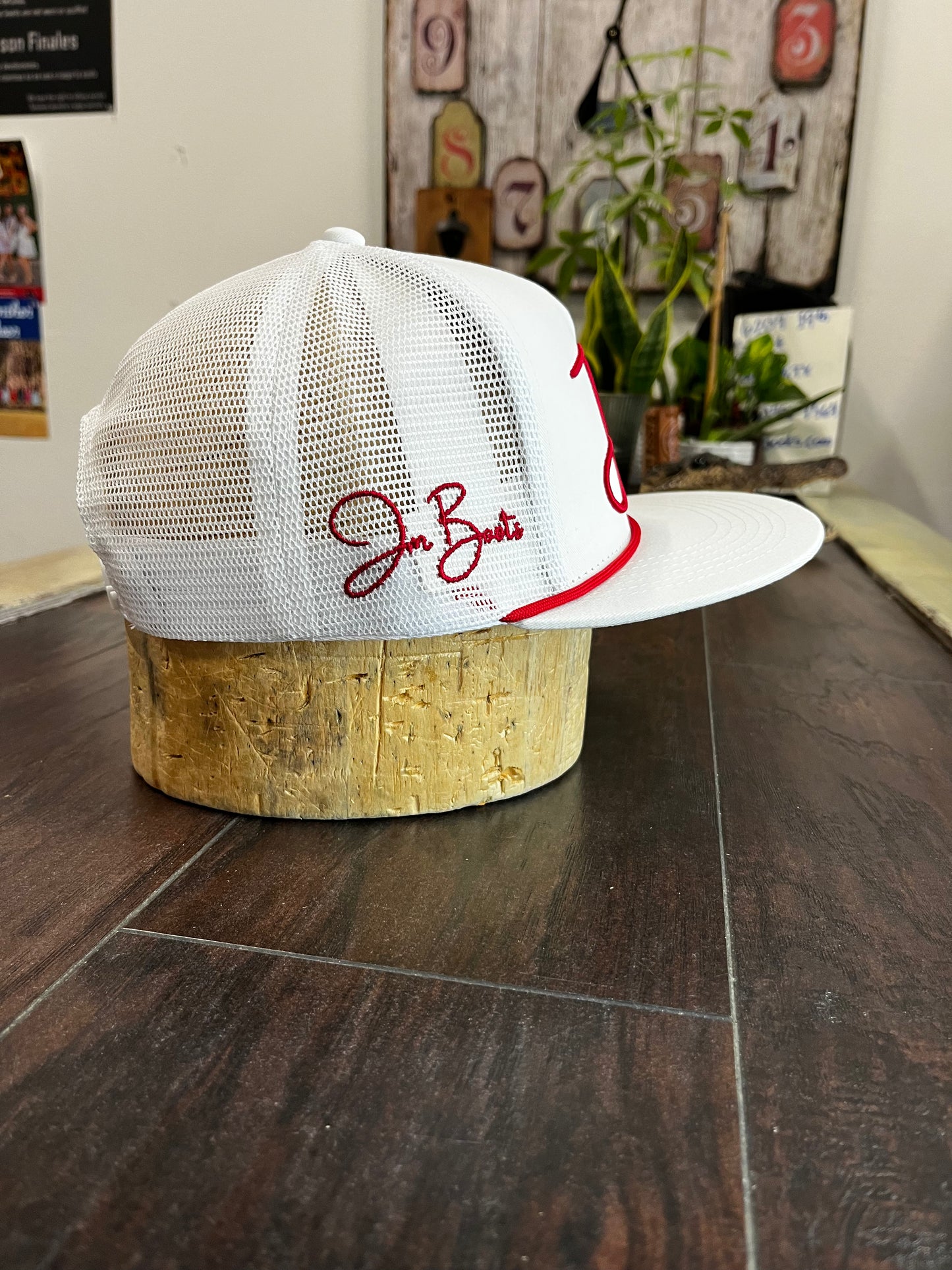 JM Signature Logo- Red