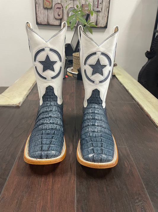 Caiman tail- blue jean