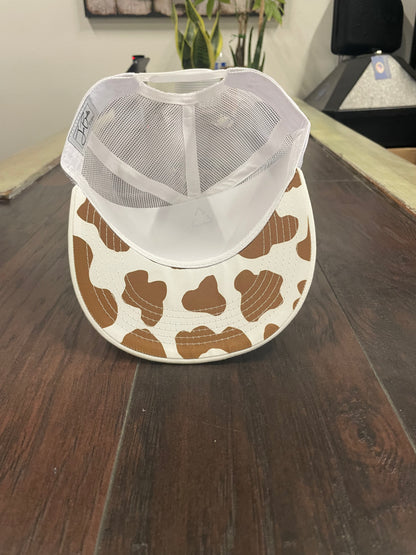JM Signature Cow print White