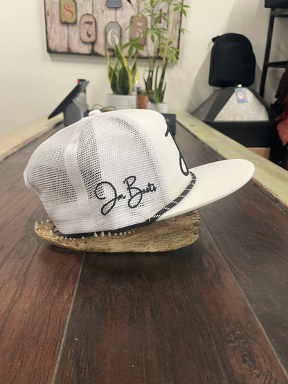 JM Signature Logo- White