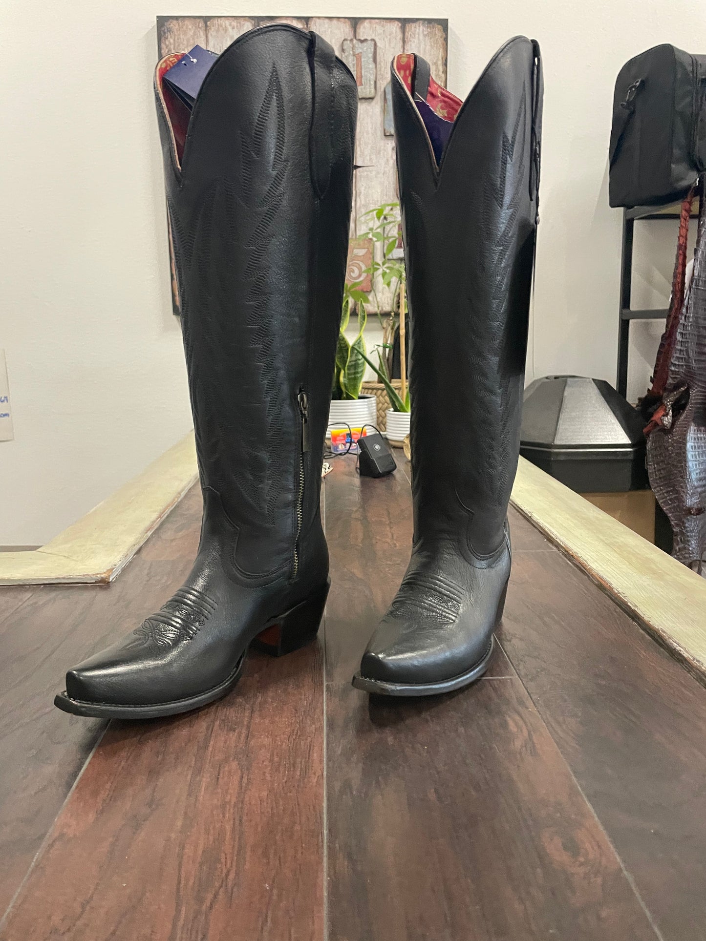 Valentina Tall Snip Toe~ Wide Calf