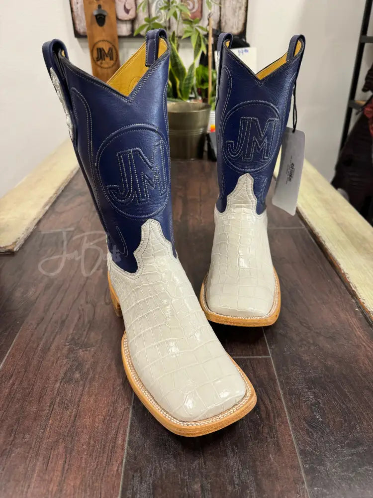 Alligator Belly- Bone 9.5 D