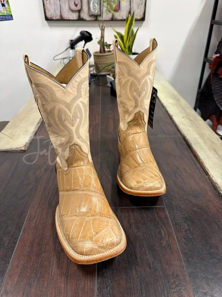 American Alligator Antique Saddle - Boots