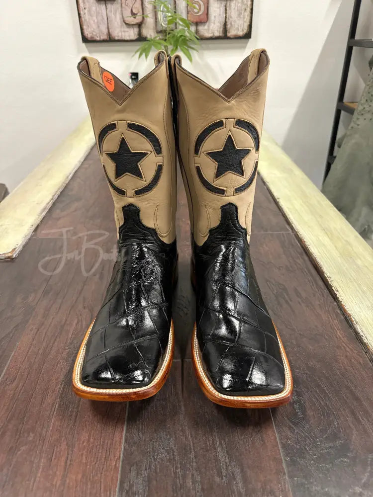 American Alligator-Black - 12 / EE - Boots