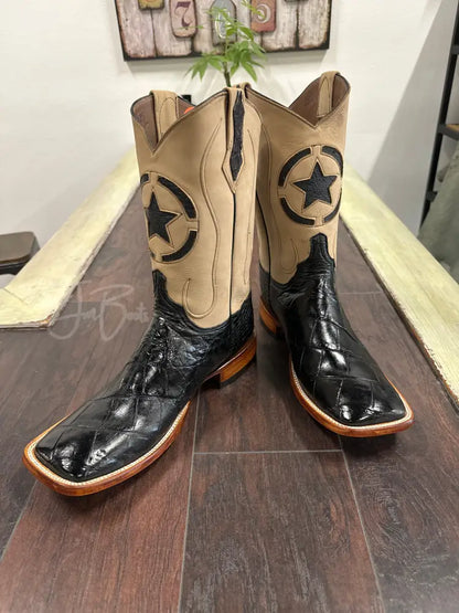 American Alligator-Black - 12 / EE - Boots