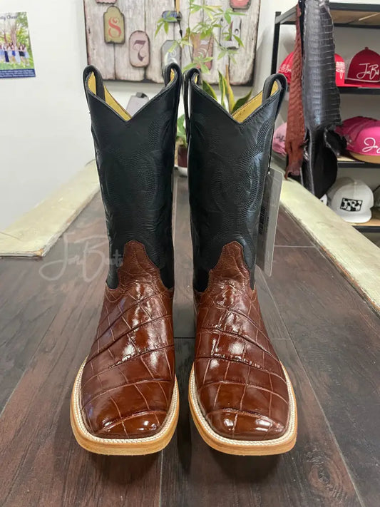 American Alligator-Brandy - 7 1/2 D - Boots