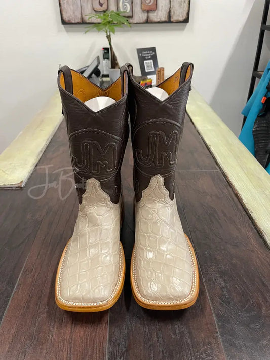 American Alligator Hueso - 9.5EE - Boots