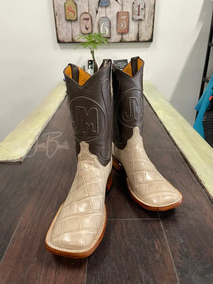 American Alligator Hueso - 9.5EEE - Boots