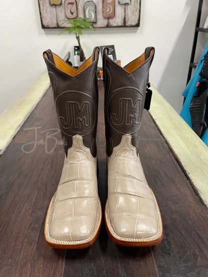 American Alligator Hueso - 9.5EEE - Boots