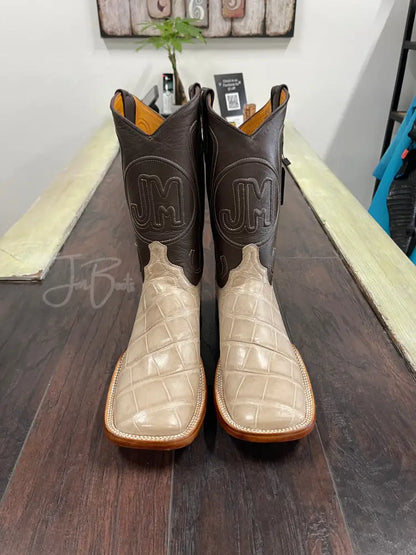 American Alligator Hueso - 9.5EEE - Boots