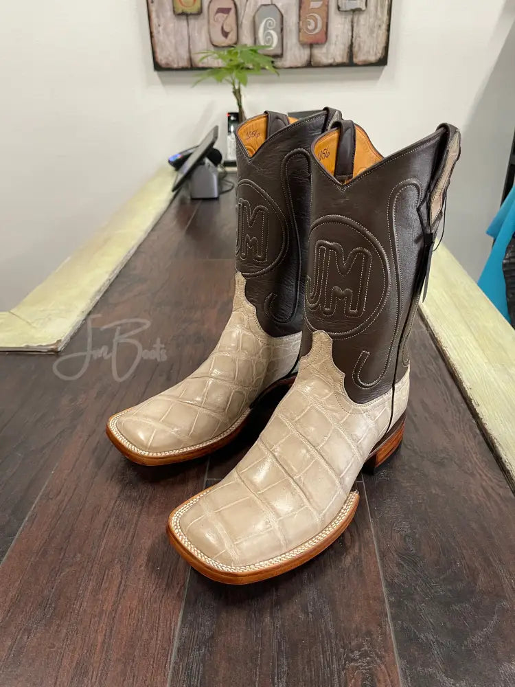 American Alligator Hueso - 9.5EEE - Boots