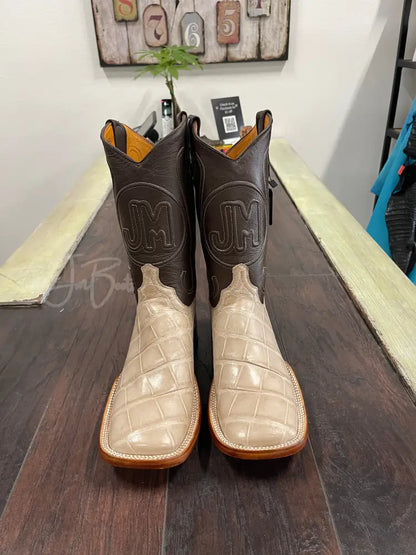 American Alligator Hueso - 9.5EEE - Boots