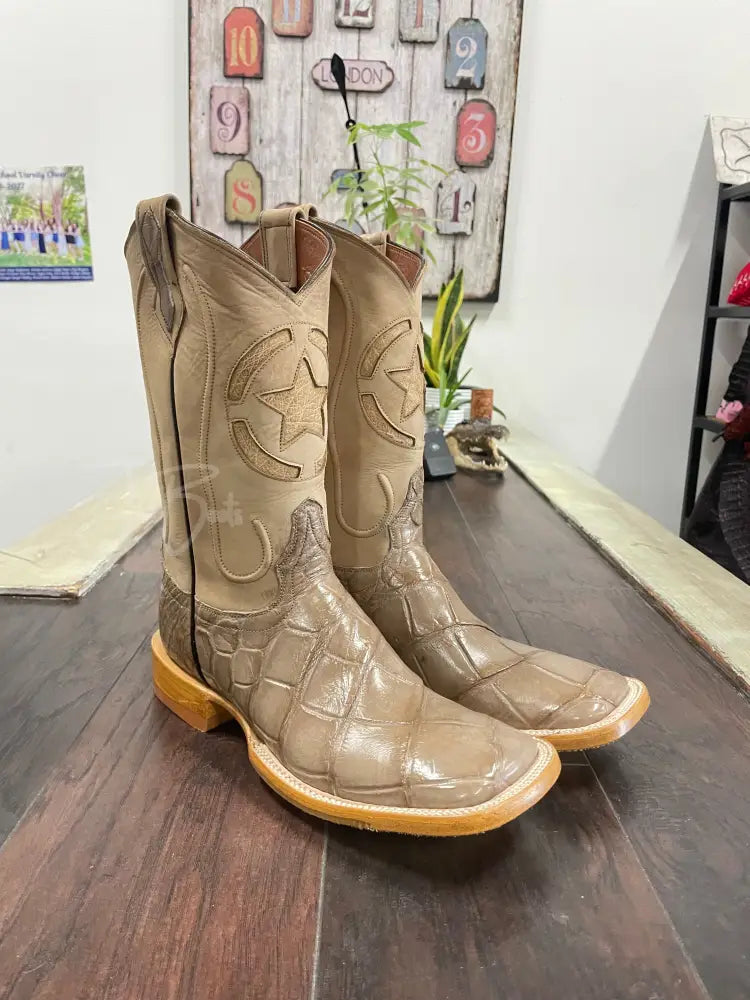 American Alligator-Mink - 9 E - Boots