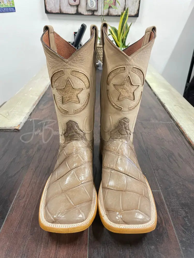 American Alligator-Mink - 9 E - Boots