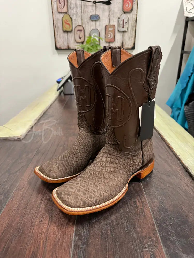 American Alligator- Rustic Brown - 9E - Boots