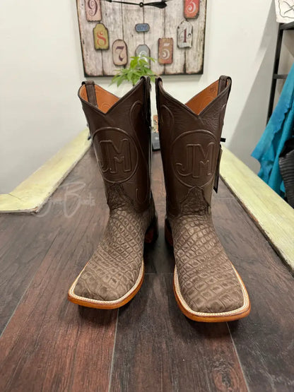 American Alligator- Rustic Brown - 9E - Boots