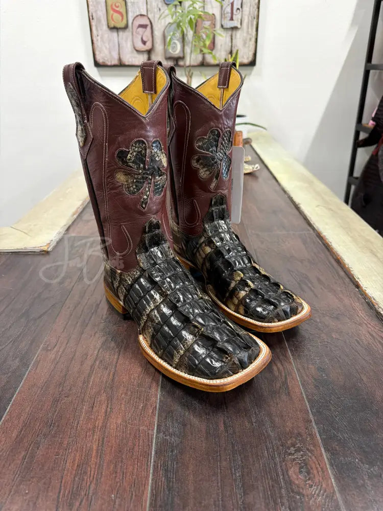American Alligator Tail - 9 E - Boots