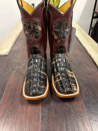 American Alligator Tail - 9 E - Boots