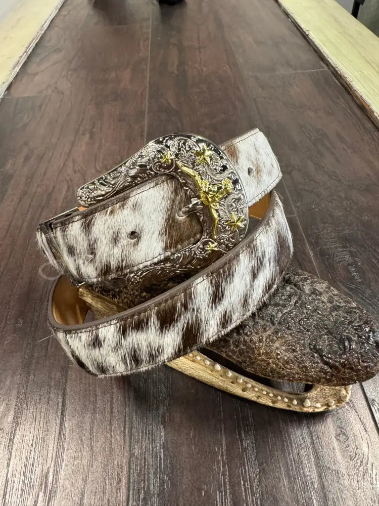 Belt Cowhide 1 1/2” width - 1 1/2” Size 38 - belt