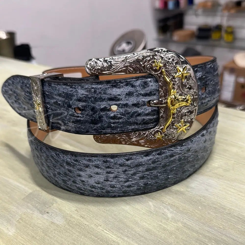 Belt OS Black Rio Grande - Exotic- Belt