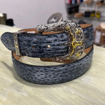 Belt OS Black Rio Grande - Exotic- Belt