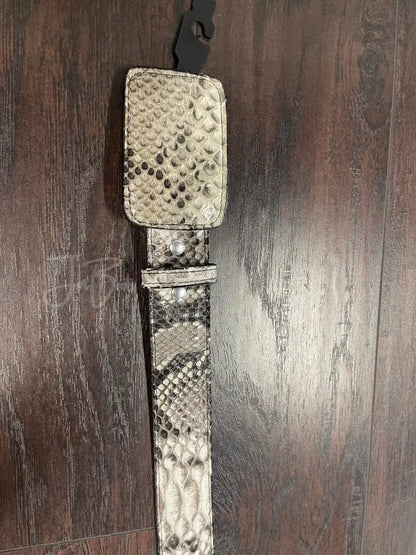 Belt Python Natural - 1 3/4’’ - SZ 34 - Exotic- Belt