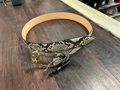 Belt Python Natural - Exotic- Belt