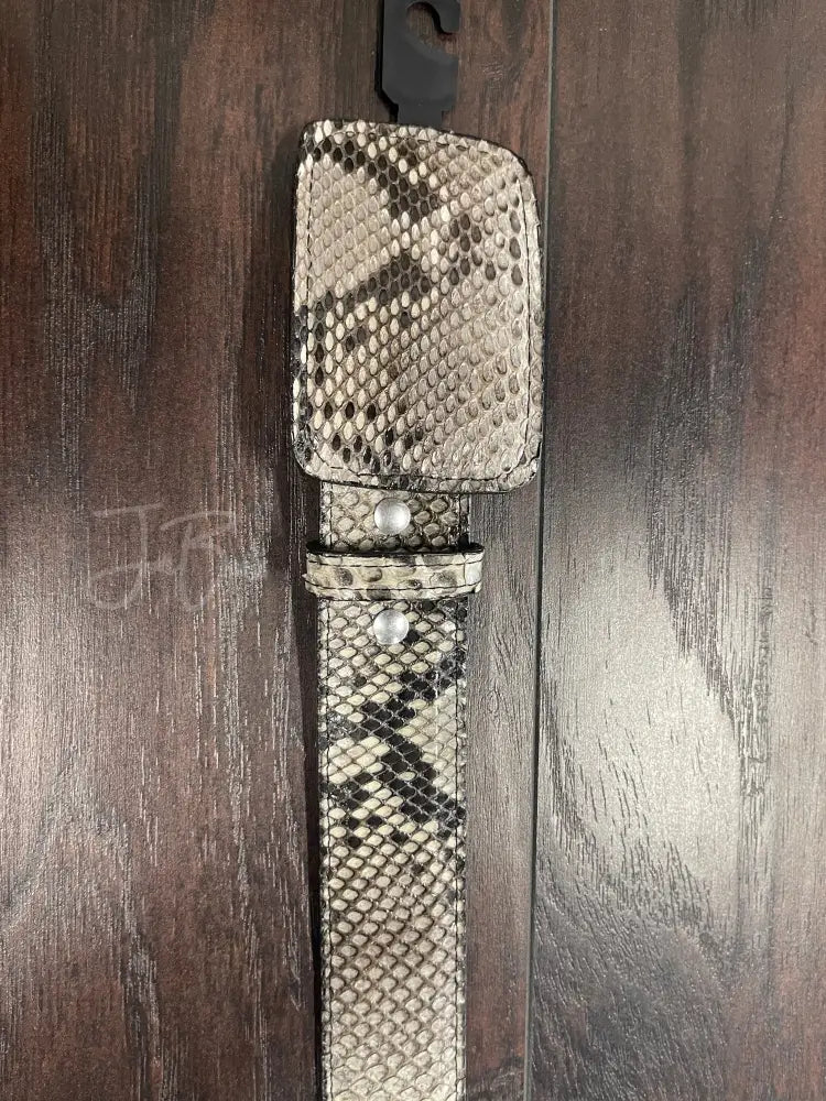 Belt Python Natural - Exotic- Belt