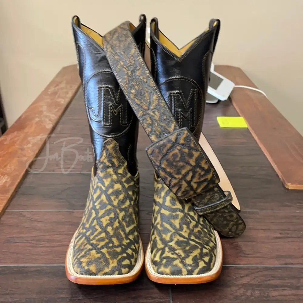 Black and yellow ELP belt included - 10.5 EEE