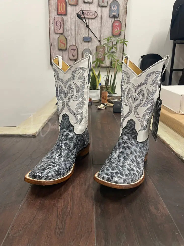 Black Rio Grande Ostrich - 9D - Boots