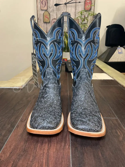 Buffalo- Blue Bulldog Toe - 9 D - Boots