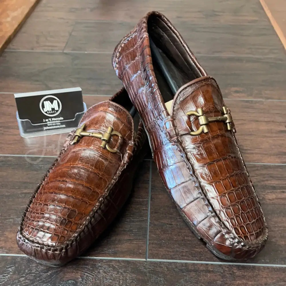 Burnt Sienna Loafers - 9 U.S.