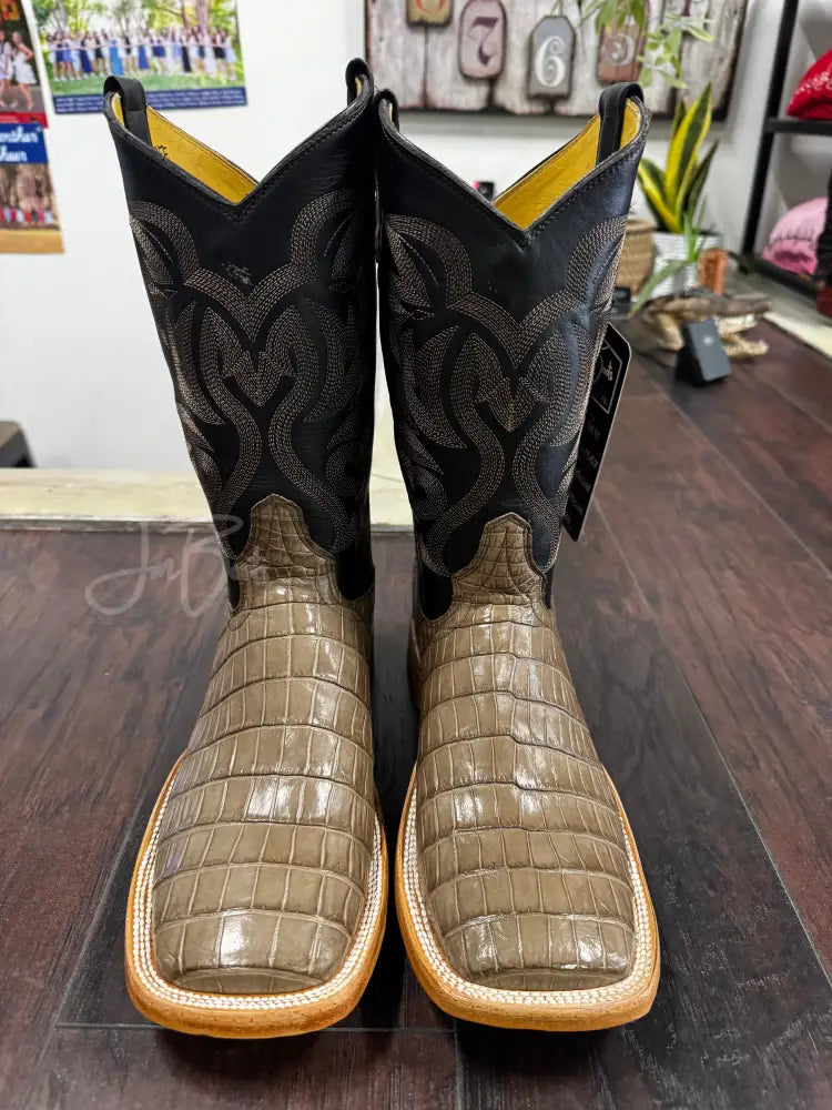 Caiman belly - Mink - 9 EE - Boots