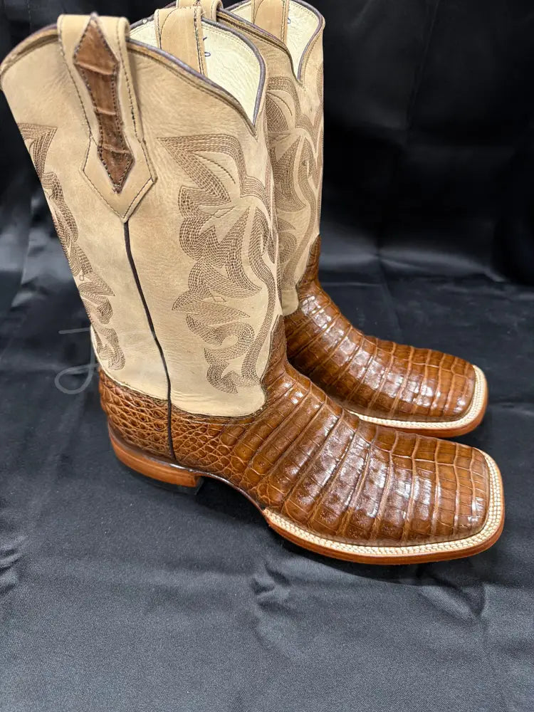 Caiman Belly- waxy cigar - 12 E - Cowboy boots