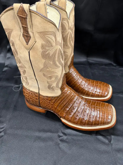 Caiman Belly- waxy cigar - 12 E - Cowboy boots