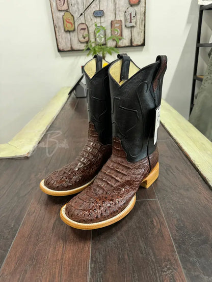 Caiman HB- Wide Round Toe - 12 / EE - Boots