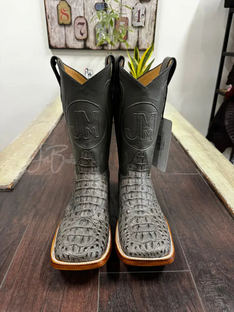 Caiman hornback- Grey - 10 EE - Boots