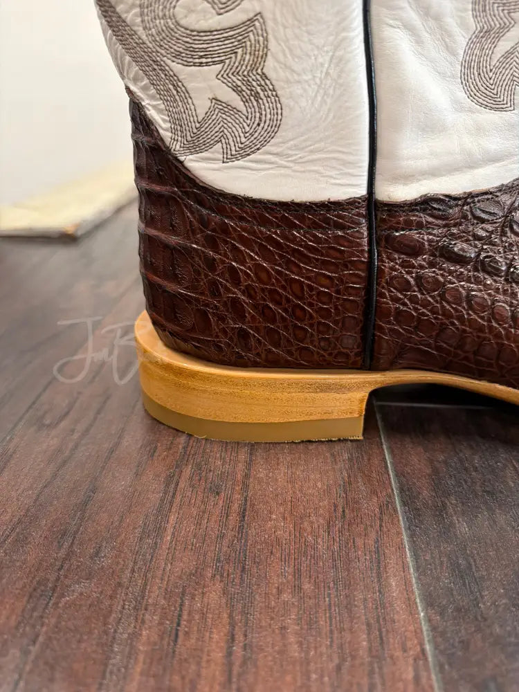 Caiman Nuca- Cigar - 12 EE - Cowboy boots
