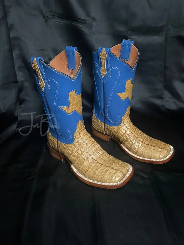 Caiman Tail-Antique Saddle 7.5E Men’s western boots
