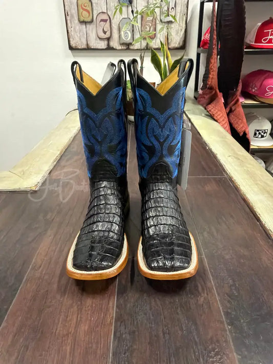 Caiman tail- Black - 7.5 EE - Boots
