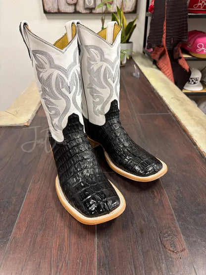 Caiman Tail- Black TS - 10 EE - Boots