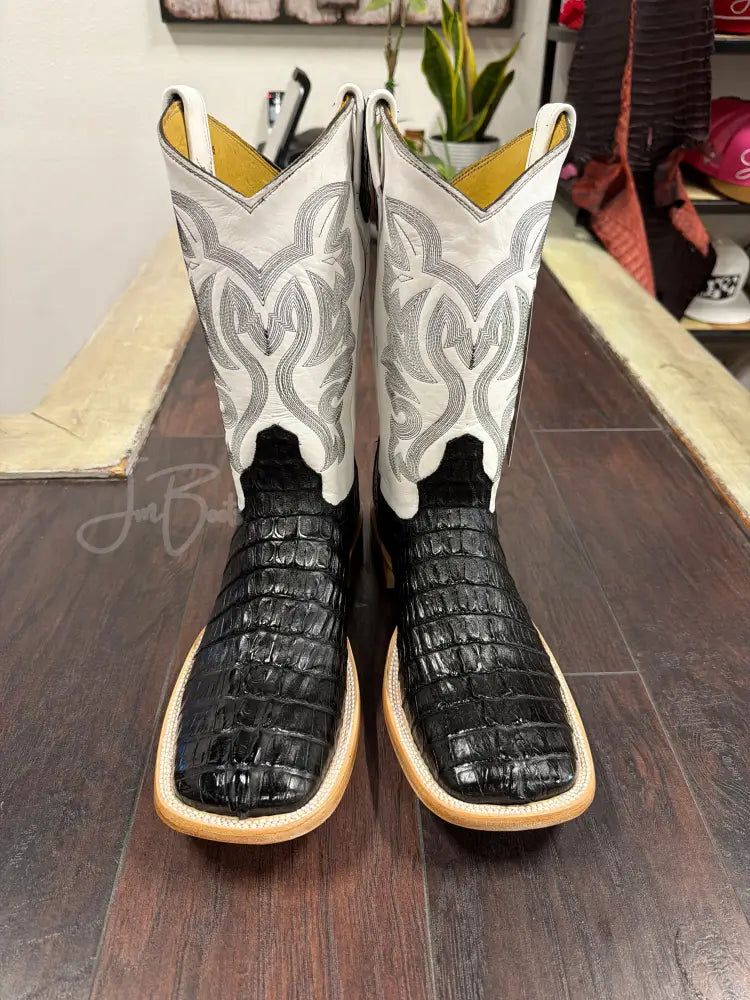 Caiman Tail- Black TS - 10 EE - Boots