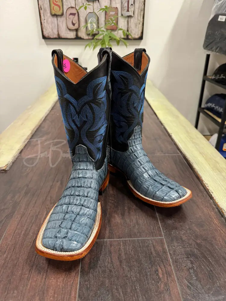 Caiman tail- blue jean - 8E - Boots