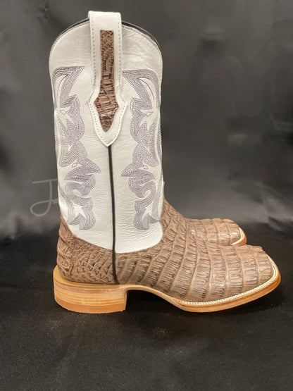 Caiman Tail- Mink and Black - 7 1/2 EE - Boots