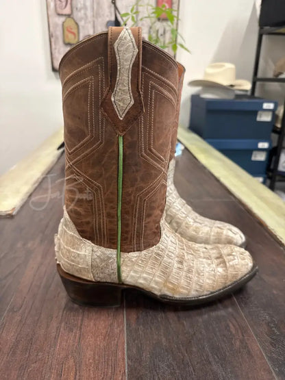 Caiman tail- Natural - 9D - Boots