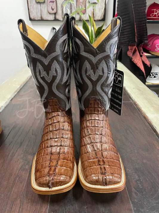 Caiman tail- Waxy Cigar - 7 D - Boots