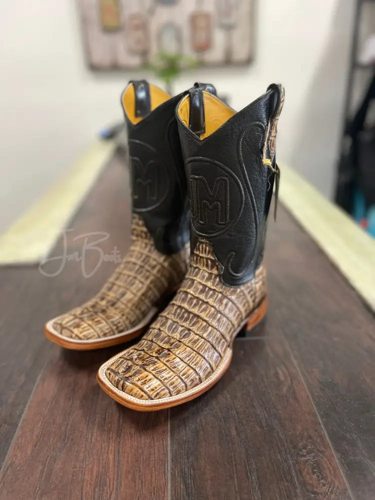 CMN Tail- Peanut Butter - 8 EE - Men’s western boots