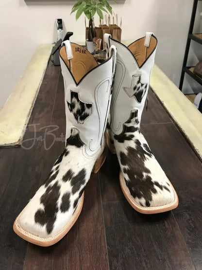 Cowhide- Black&White 12.5EE - 12.5EE