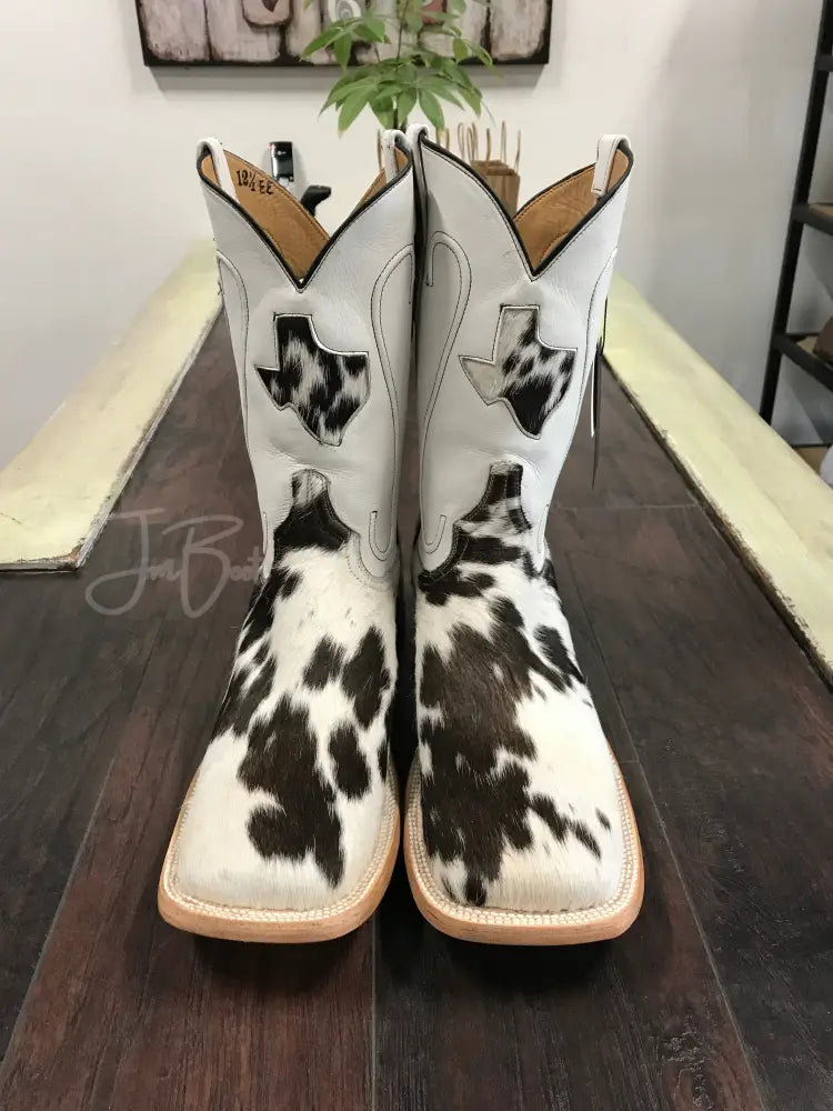 Cowhide- Black&White 12.5EE - 12.5EE