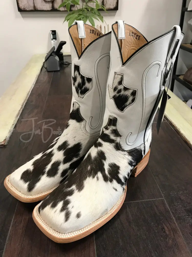 Cowhide- Black&White 12.5EE - 12.5EE